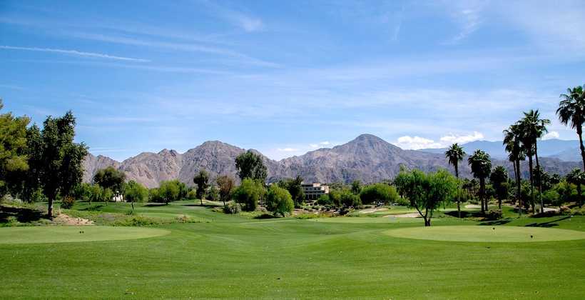 Fairway with Mountain